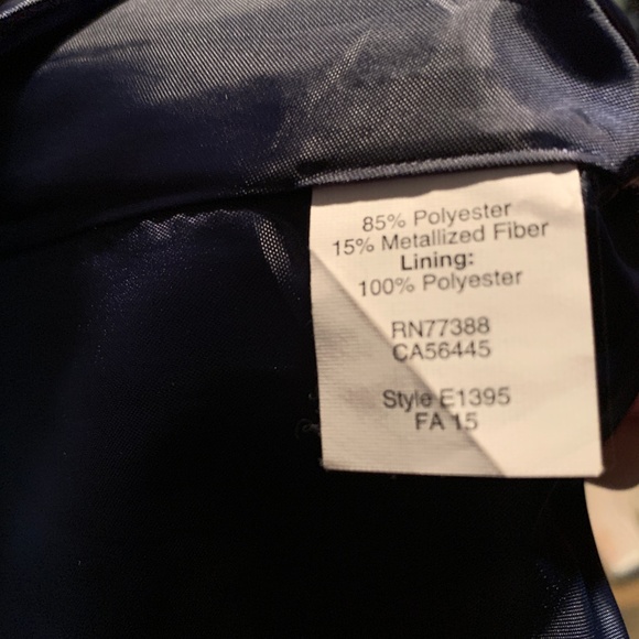 J Crew Gold Floral Jacquard Dress - Picture 4 of 5